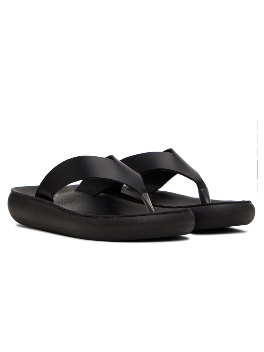 Ancient Greek Sandals - Black Charys Comfort Sandals